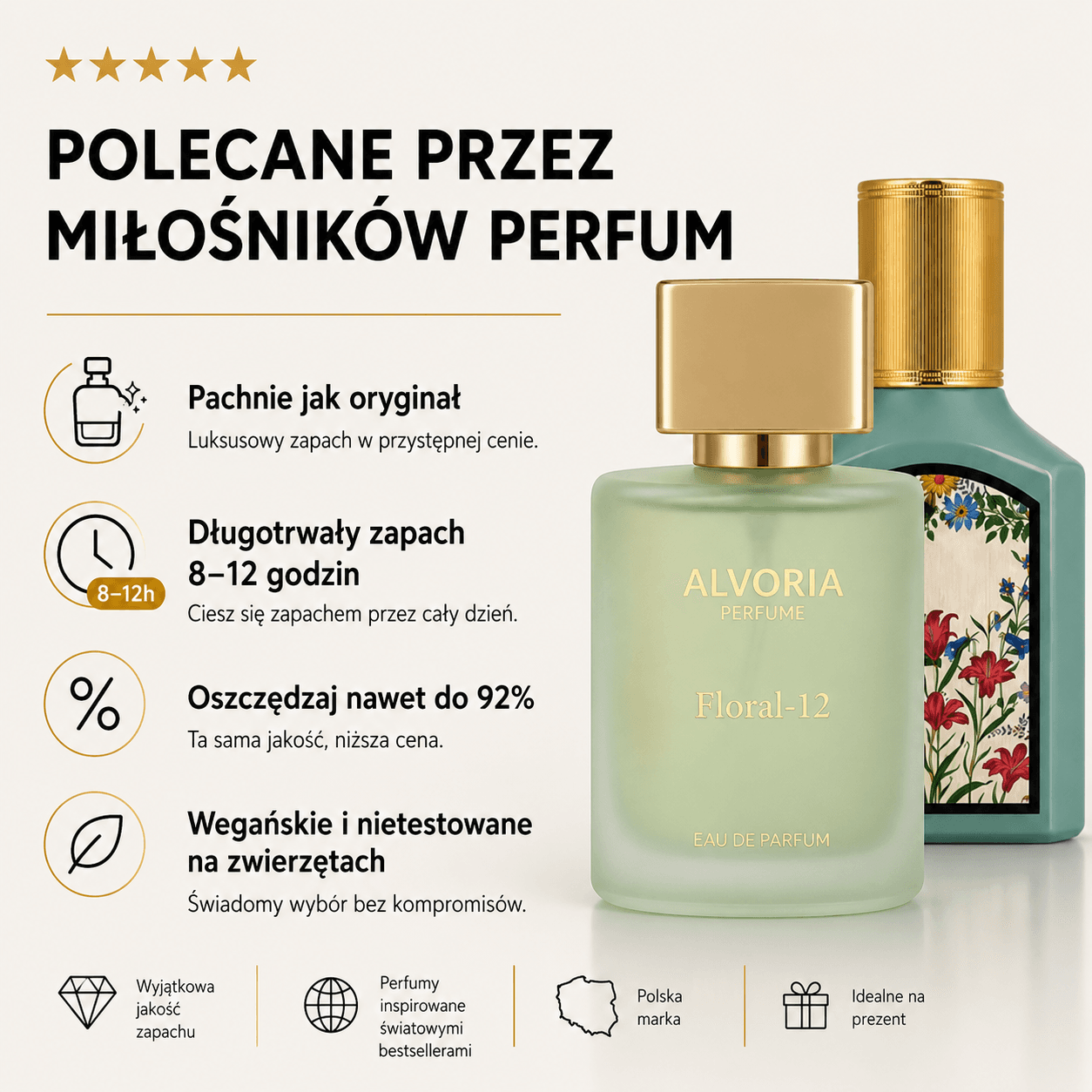 Floral 12 - Perfume premium Alvoria 50 ml