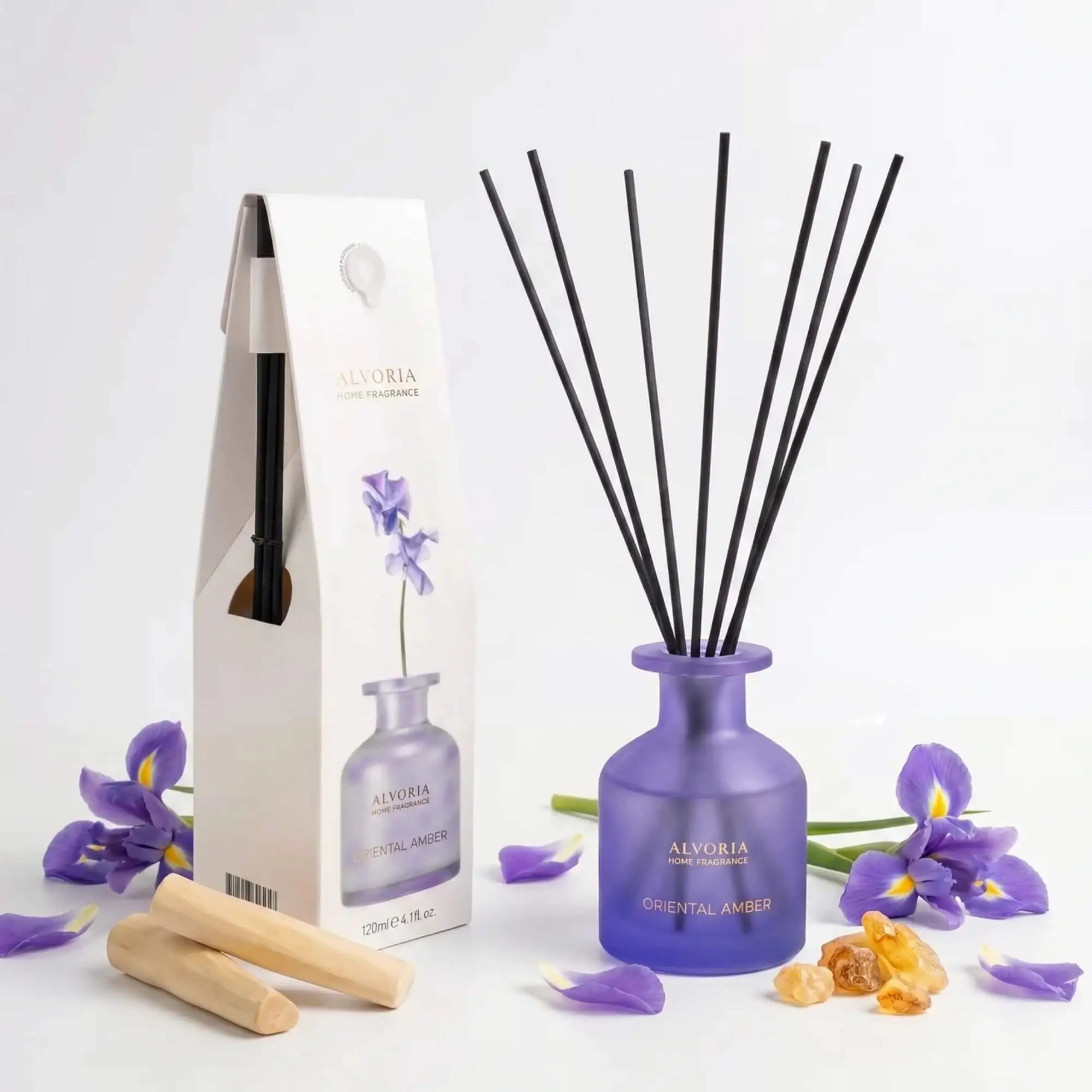 Oriental Amber - Ambientador para el hogar Alvoria 120 ml