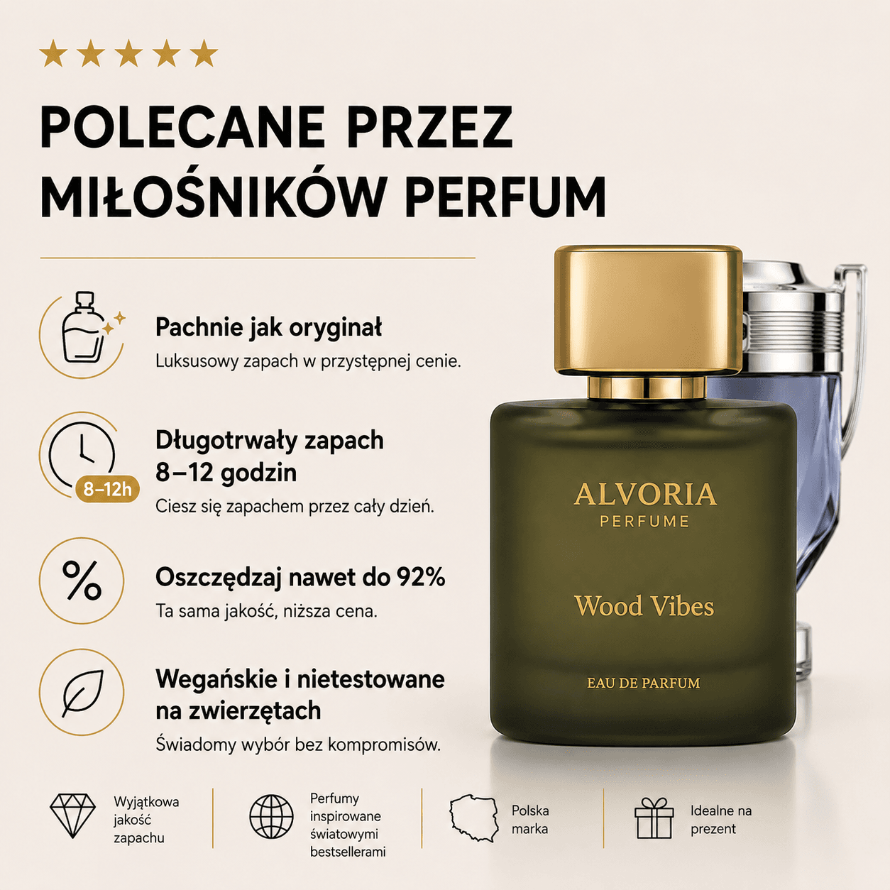 Wood Vibes - Perfume premium Alvoria 50 ml