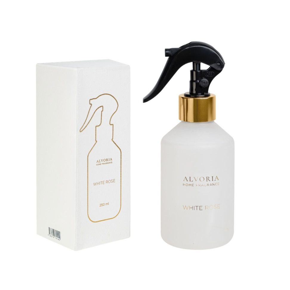 White Rose - Spray para el hogar Alvoria 250 ml