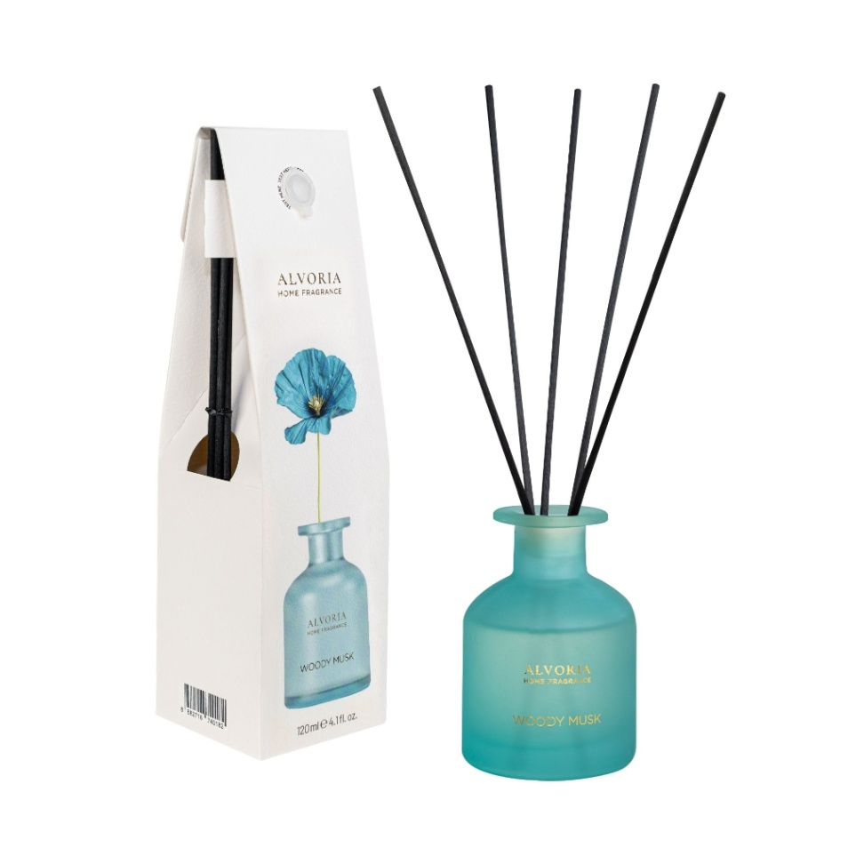 Woody Musk - Ambientador para el hogar Alvoria 120 ml