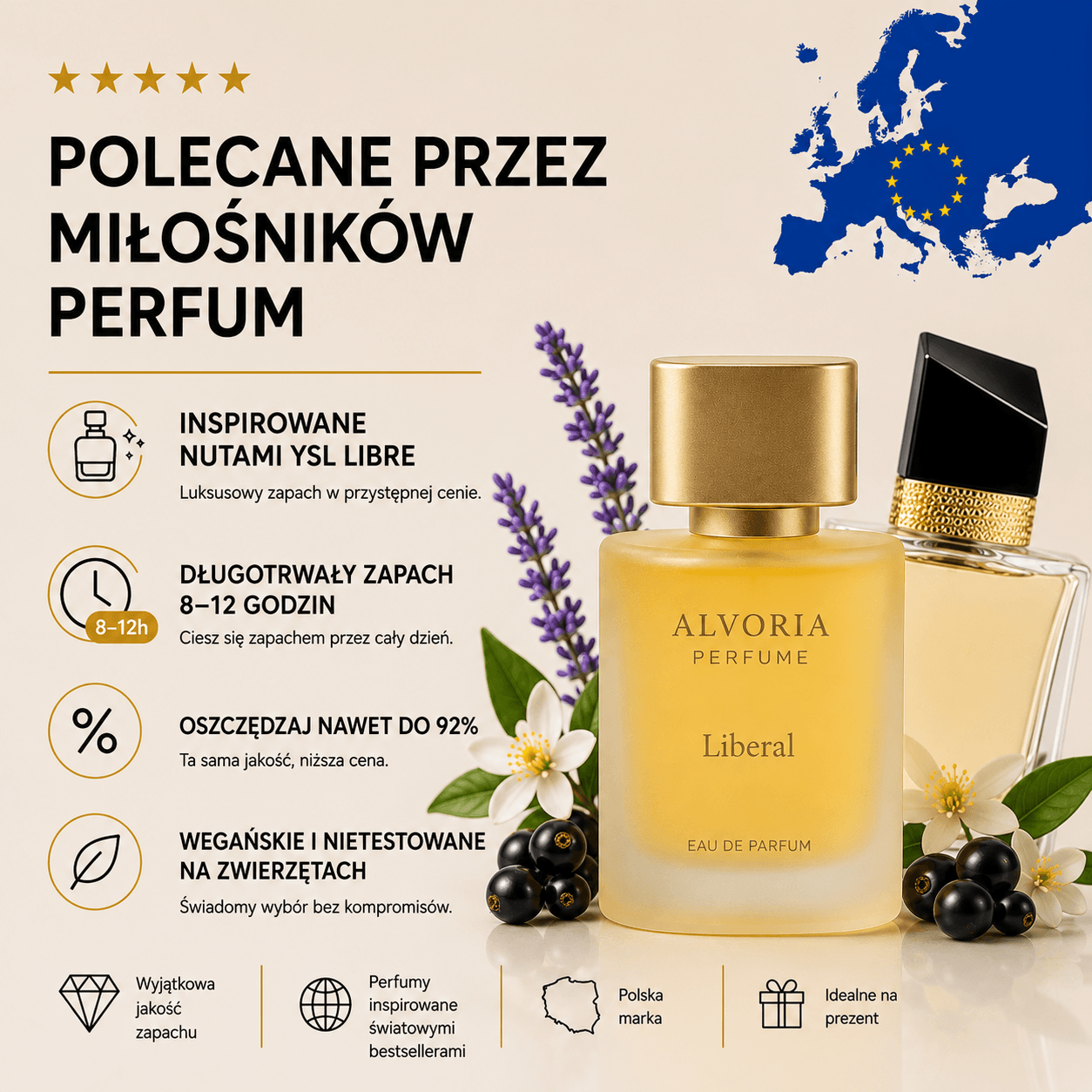 Liberal - Perfume premium Alvoria 50 ml