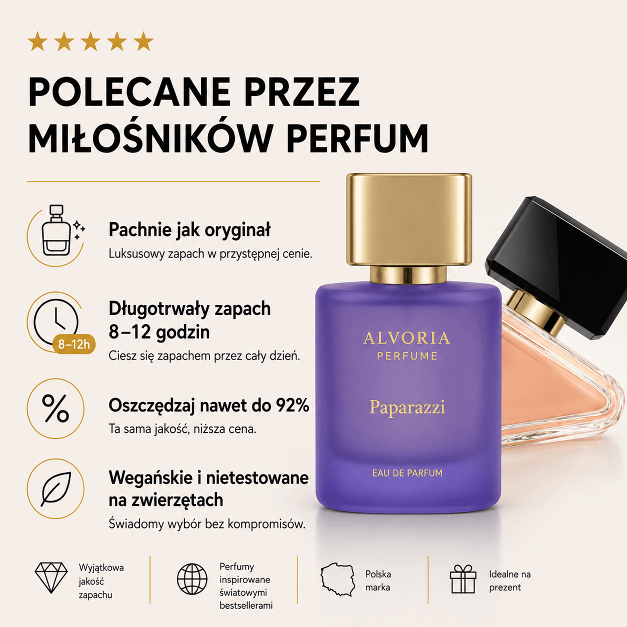 Paparazzi - Perfume premium Alvoria 50 ml